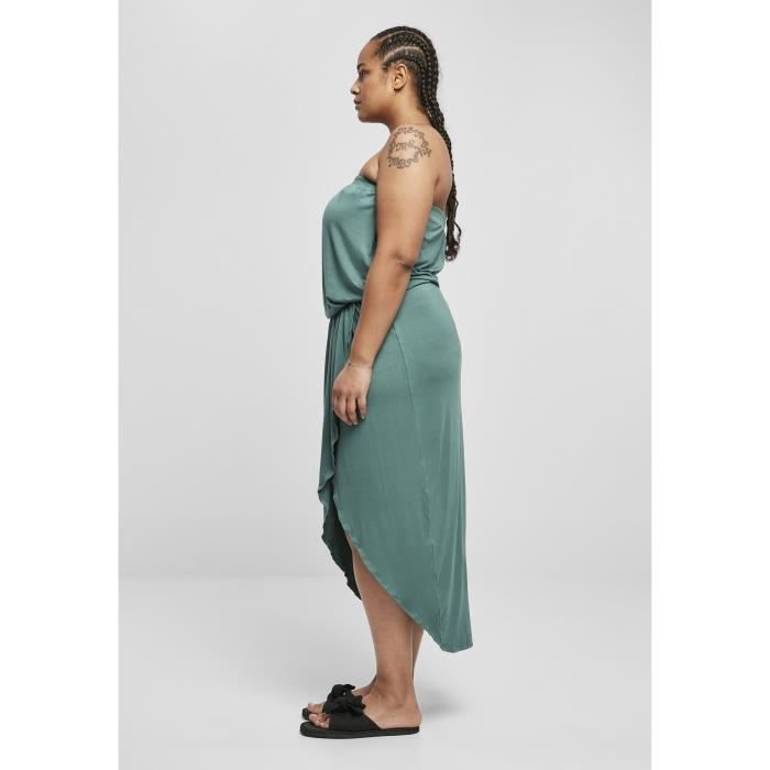 Robe bandeau femme Urban Classics viscose - vert - S