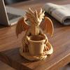 Gothic Style Dragon Planter Pot Home Decoration Dragon Statue Succulent Plant Flowerpot  Home