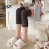 Thermal Cold Protection Socks Thickened Knee Sleeve for Women Winter Warm Coral Fleece Leg Warmers Breathable Soft Fluffy Bed Pads Skiing