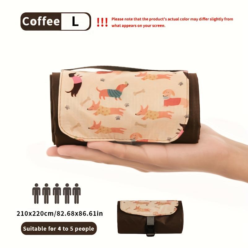 Extra Large Foldable Picnic Blanket with Carry Strap Multi-Style Outdoor Portable Picnic Mat Pocket Mini Beach Camping Sandproof Ground Cloth