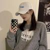 Autumn And Winter Trend American Embroidery Baseball Cap Children Casual Versatile Face Small Sunshade Sun Protection Cap Men