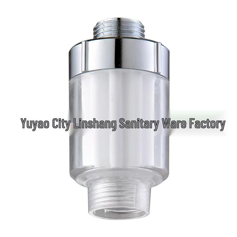 

9-inch Six-Speed Pressurized Shower Head with Water Heater Filter