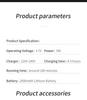 Rechargeable Electric Hair Clipper with LCD Display - Professional Haircut Set