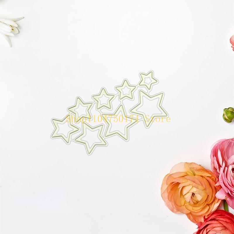 Stars Metal Cutting Dies Stencil Scrapbooking DIY Album Stamp Paper Card for Handmade Greeting Cards Embossing Decor top sale