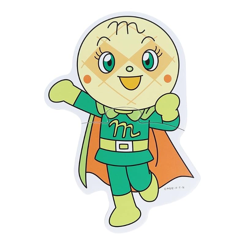 Sunstar Stationery Soreike! Anpanman First Jigsaw Puzzle Step 1 Yellow 5280009A