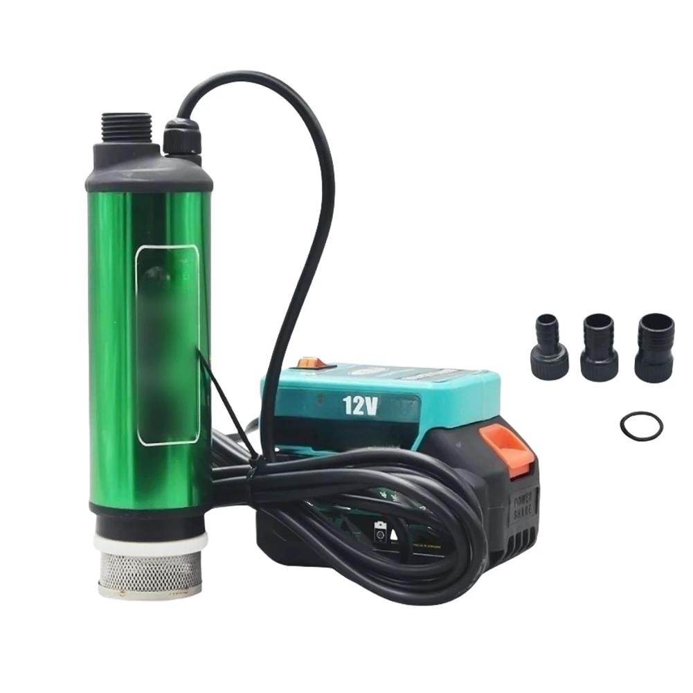 Portable 2 4M Lithium Battery Pump for 51mm Oil Water Diesel Transfer Pump with 30 to 50 Liters per Minute Flow Rate