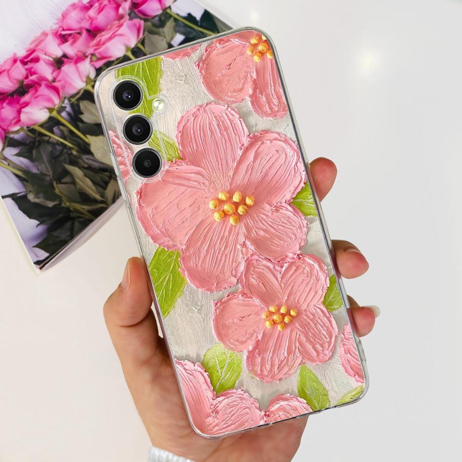 For Samsung Galaxy A24 4G Case SM-A245F A 24 Back Cover Popular Marble Butterfly Soft Silicon Phone Case For Samsung A24 4G Capa