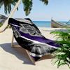 Los Angeles Kings Druck Strandtuch, Großes Weiches Schnelltrocknendes Handtuch für Strand Camping Schwimmen