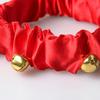 1 Set Cute Adjustable Day Dog and Cat Collar Necklace with Bell Pet accessories Party Set Decoration