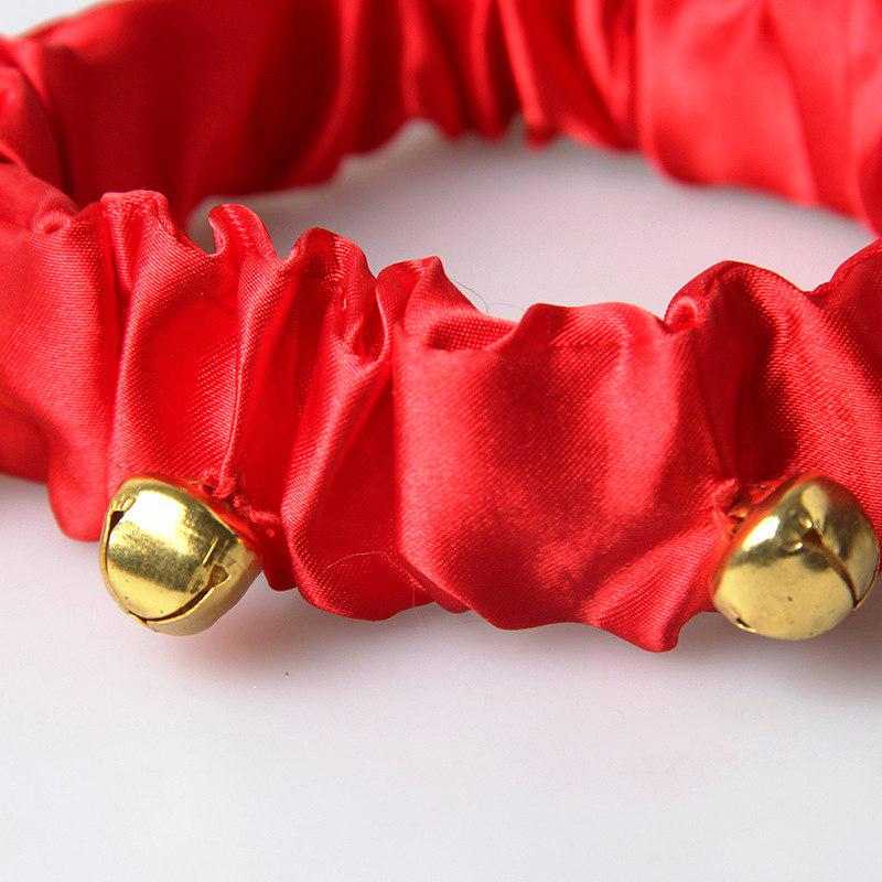 1 Set Cute Adjustable Day Dog and Cat Collar Necklace with Bell Pet accessories Party Set Decoration