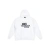Balenciaga Hand Drawn Bb Icon Large Fit Hoodie White/Black 620947TNVQ19040