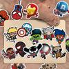 50Pcs Marvel The Avengers Anime Cartoon Sticker Diy Motorcycle Helmet Skateboard Laptop Bike Car Waterproof Stickers Decals