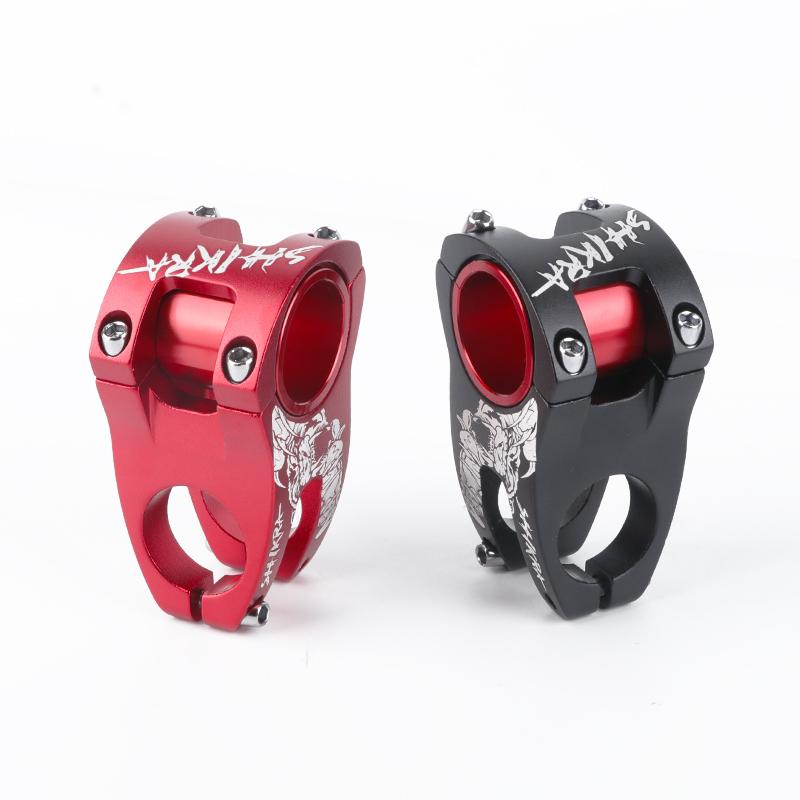 SHIKRA Mtb Power Vorbau Rennrad Mountainbike Tisch Kurze Power Fahrrad Brücke 50mm Vorbau Riser 31,8 35 Lenker Rohr Einstellbar