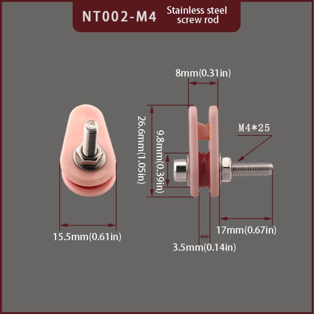 Imported Bearing Anti Jumper Device Ceramic Combination Pay Off Wheel Wire Wheel  Coil Winding