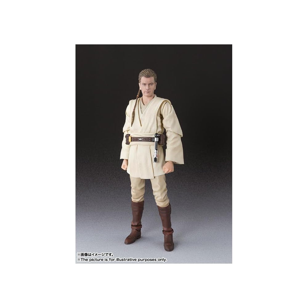 TAMASHII NATIONS S.H.Figuarts STAR WARS: The Phantom Menace Obi-Wan Kenobi (Episode I) (Rerelease) Approximately 155mm PVC & ABS Painted Movable Figur