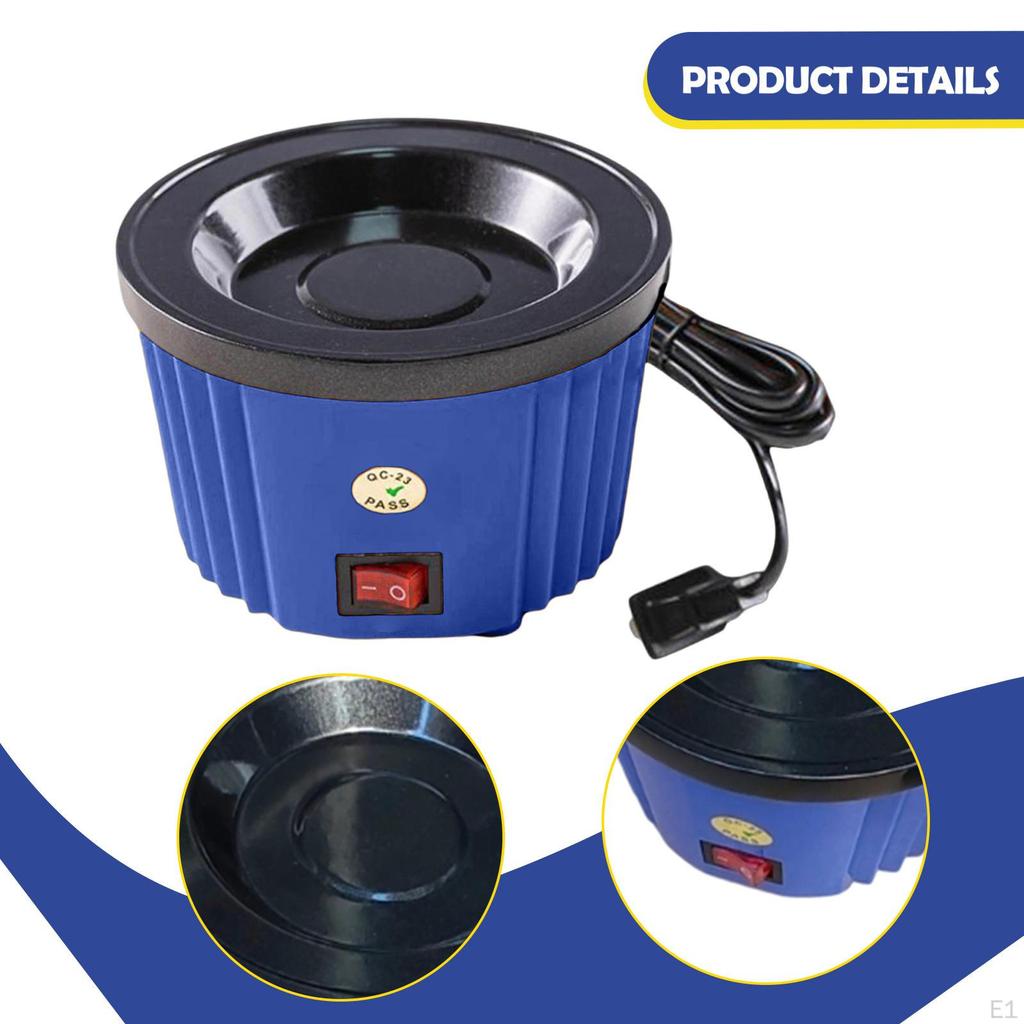 Glue Pot Portable Compact Melting Electric Skillet for Crafting, Wreath Making,