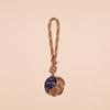Handmade Braided Bag Charm with Ball Knot Woven Rope Keychain for Women Handbags Purse Bags Pendant Car Keys Gifts Accessories