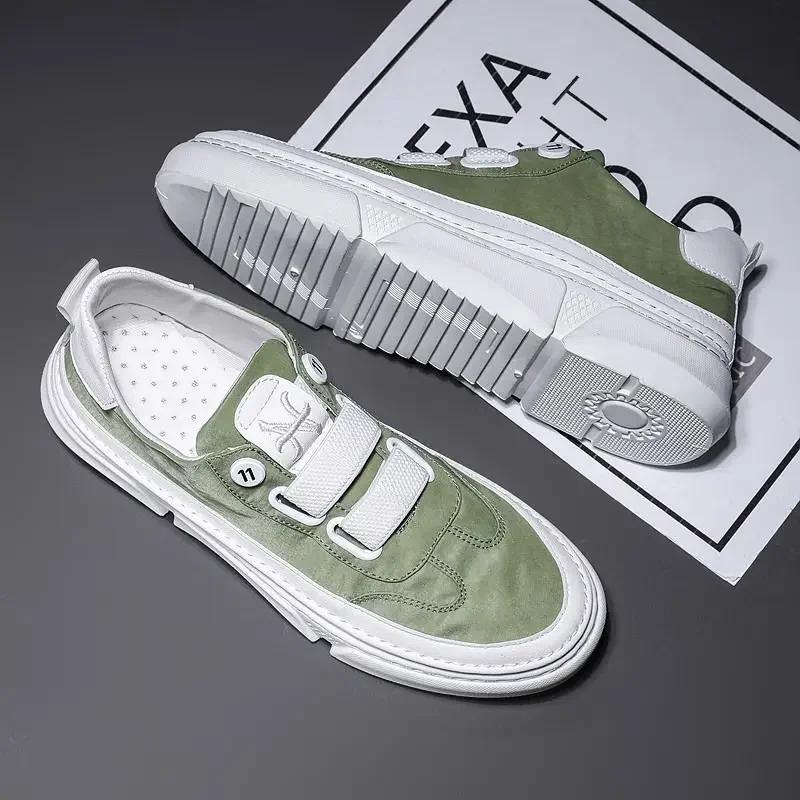 FashionRunning Sports Vulcanize Shoes for Men Walking Breathable Sneakers Man Casual Slip-ons 2024 Trend Footwear Offer Shipping Free