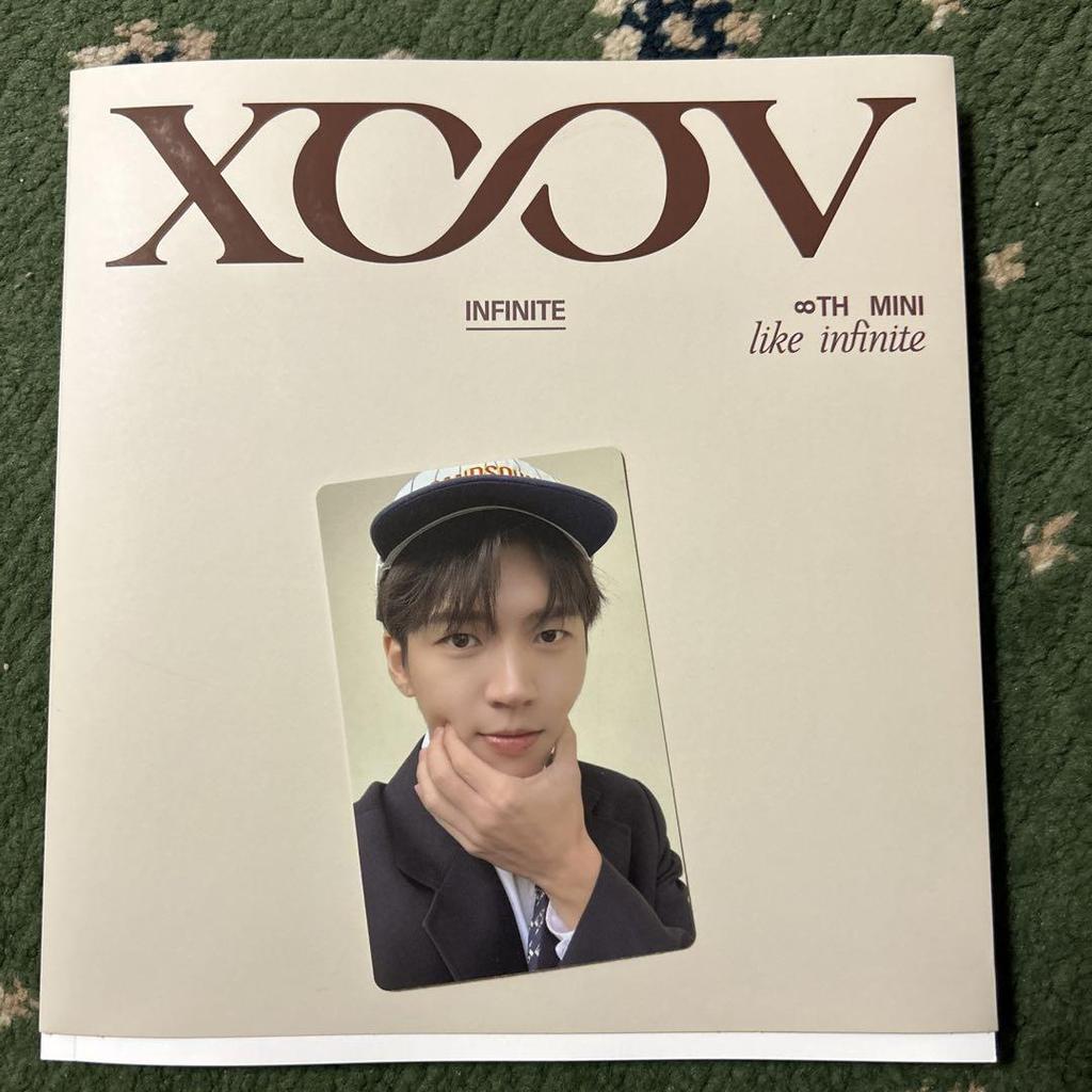 [USED] Infinite Woohyun CD Album Trading Card Like Infinite