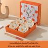 Chinese Style Ceramic Gift Bowl Set: Creative Tableware with Spoon and Plate - Great Luck and Fortune
