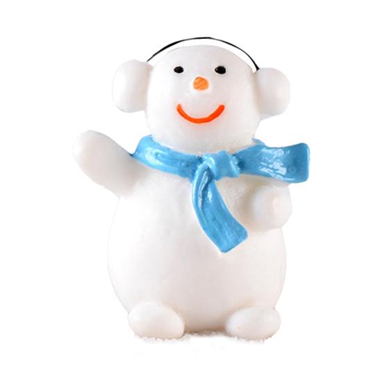 Statuie în miniatură, manopera rafinată, aplicație largă, rășină, tematică de Crăciun, micropeisaj, statuie de birou, ornament pentru casă