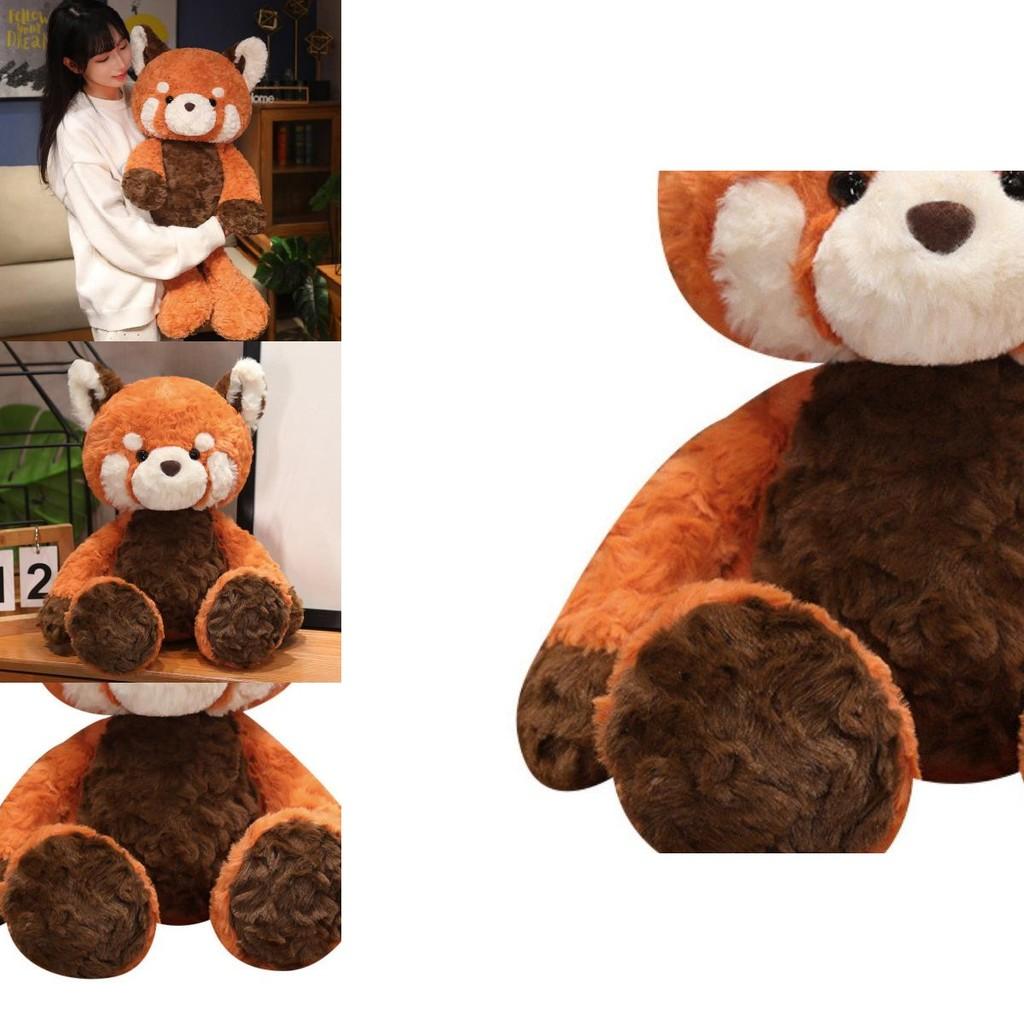 Adorable Plush Raccoon Doll Soft Stuffed Animal 50cm And 80cm For Kids Cuddly Companion
