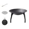 Charcoal Grill Wood Burning Firepit with Carry Bag BBQ for Outdoor Barbecue