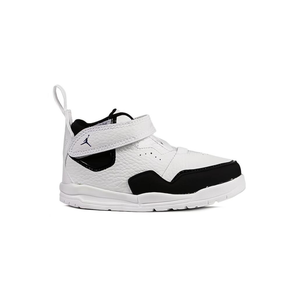 Jordan Courtside 23 Slip Resistant Cushioning Mid top Toddler Shoes White Black Infant And Toddler AQ7735-104