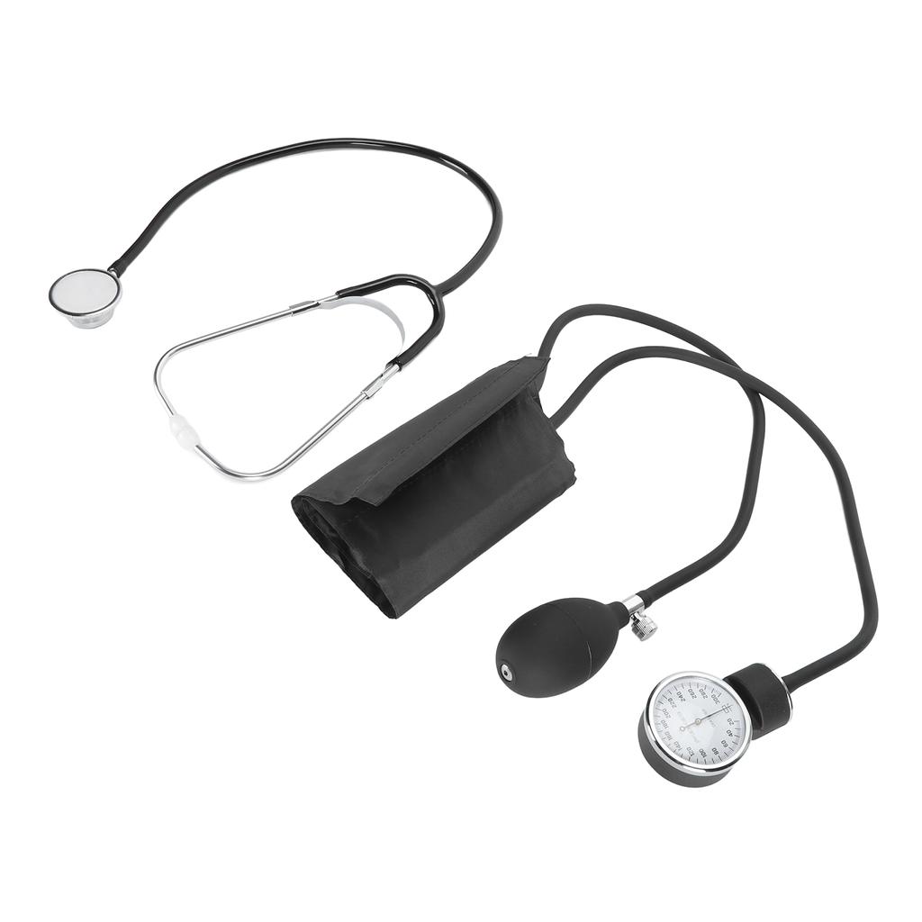 Manuel Tansiyon Kiti Stetoskop Manşet Taşıma Çantası Profesyonel Sfigmomanometre