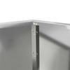Plant Pot Silver 75 X 75 X 60 Cm Galvanized Steel