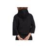Adidas Vrct Sports Lifestyle Series Hooded Pullover Logo Three-Quarter Sleeve Sweatshirt Women Sweatshirt Black EA0419