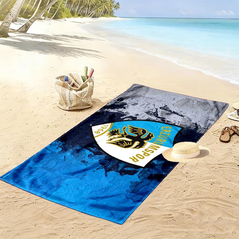 Erzurumspor FK Print Beach Towel, Large Soft Quick Dry Towel for Beach Camping Swimming