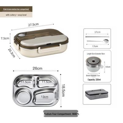 304 Edelstahl Lunchbox