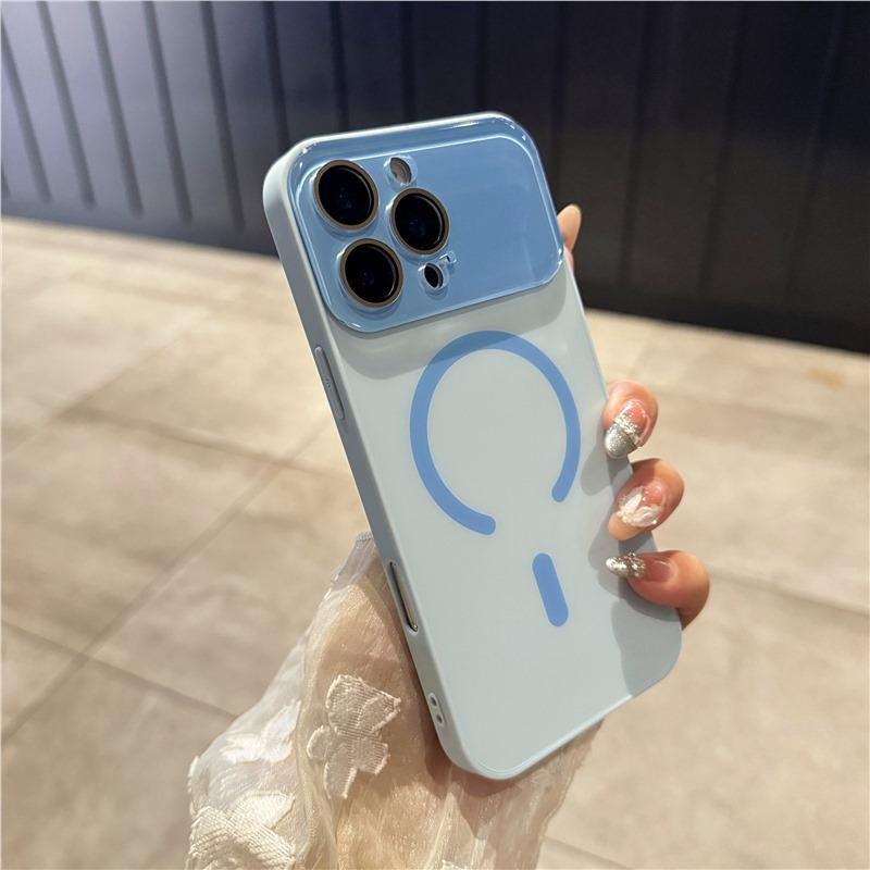 iPhone 17-Compatible Full Coverage Lens Film for Apple 16: Large Window, Magnetic, Matte