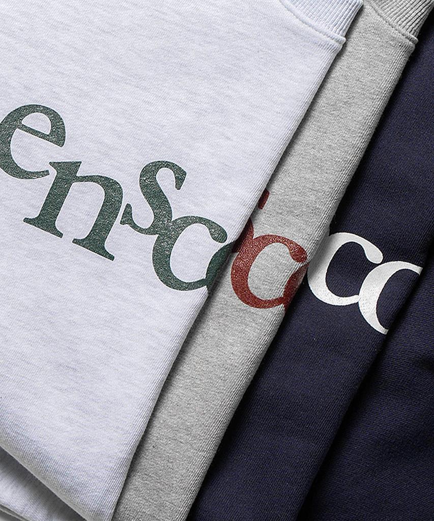 ESN Ensconce Graphic Oversized Sweatshirt White Melange