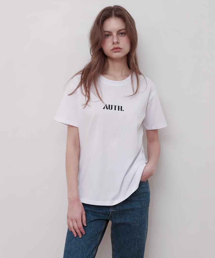 Eosseu Basic Logo Short Sleeve T-Shirt (White)