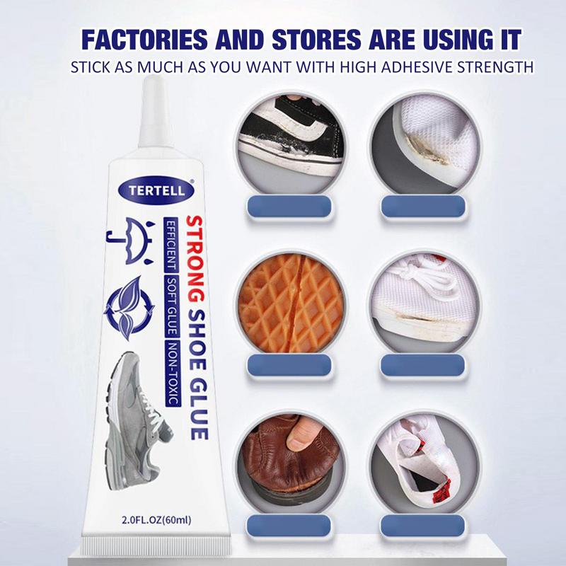 Waterproof Shoes Repairing Adhesive Strong Shoe Glue Quick-Drying Transparent Professional Grade Boot Glue Worn Shoe Repair Glue