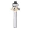 Round Over Router Bit 14 Shank R3 4 Flute Sharply Professional Rounding Edge Router Bit for
