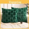Christmas Tree Snowflake Pillow Cover Plush Throw Pillowcase Winter Home Decor
