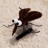 Funny Plush Toys Soft Insect Spring Hairpin Cartoon Mosquito Hairpin  Joke Props