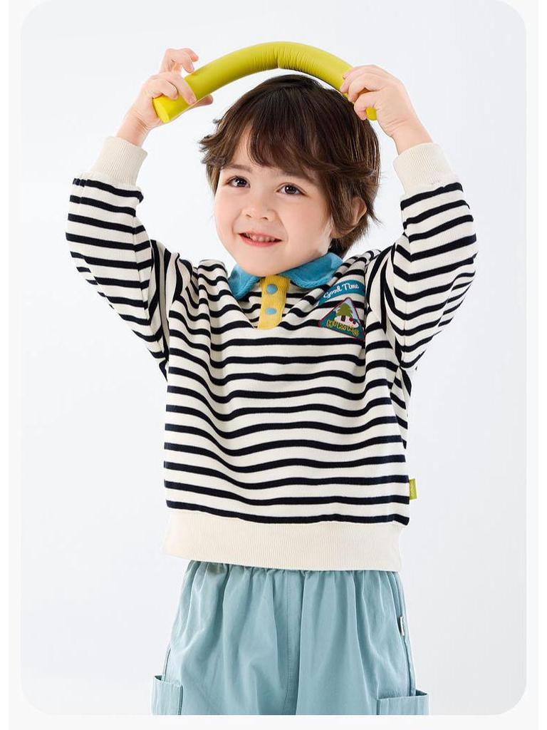 Dudu Home Stylischer Frühjahrs-Hoodie für Kinder - Langarm für Jungen & Modische Oberteile für Mädchen, Trendige Kindermode