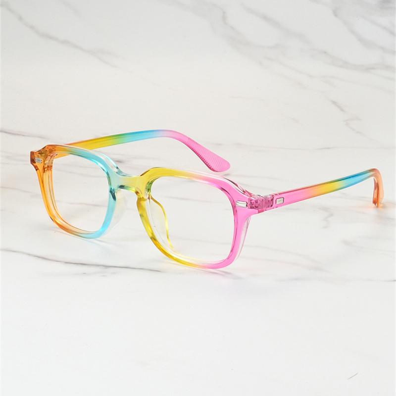

Vintage Brand Design Rivets Square Frame Myopia Glasses Prescription Nearsight Anti Blue Light Women Near Sight Eyewear 89239 0