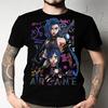 T-shirt da uomo e da donna Jinx Arcane