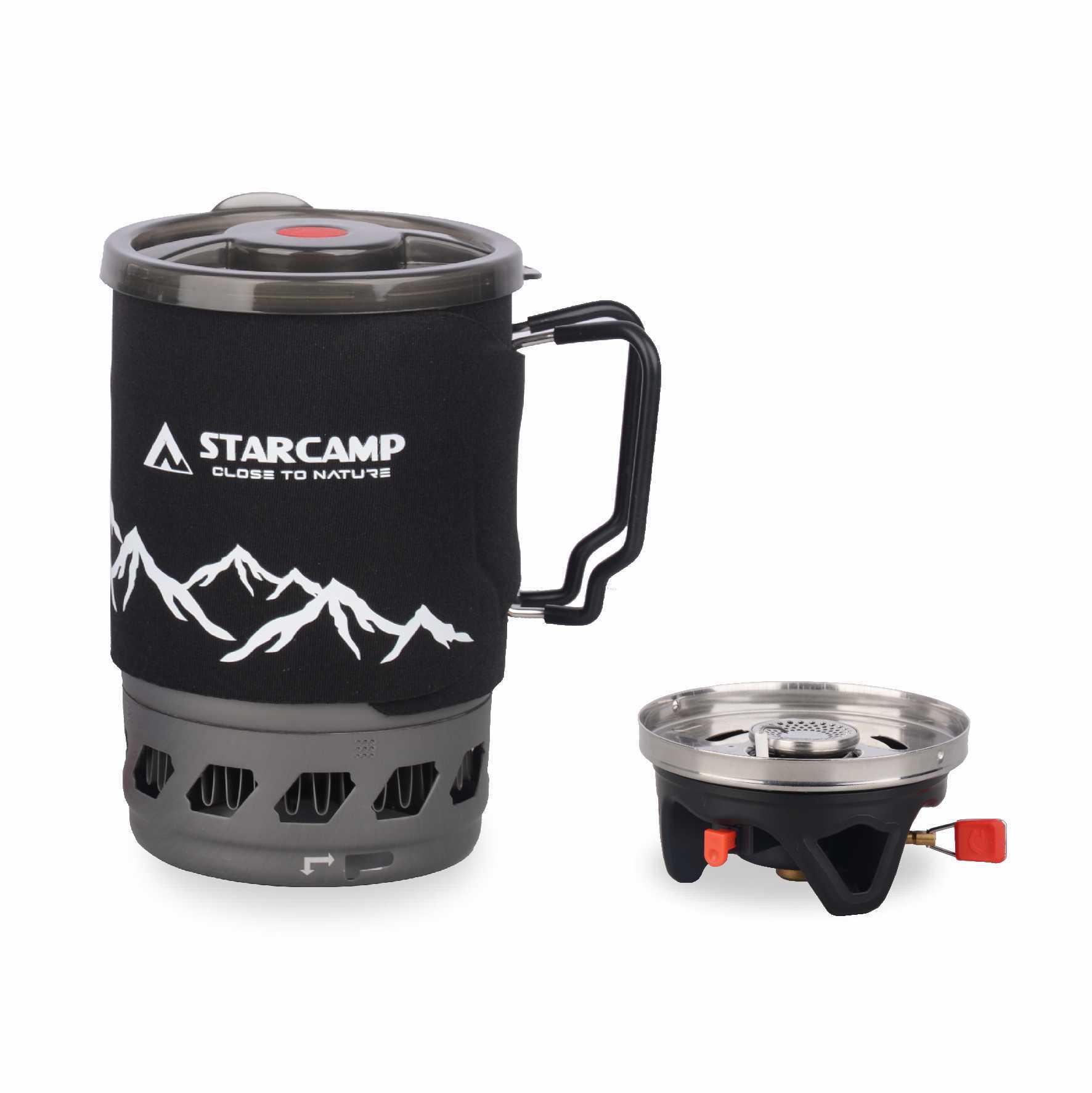 STARCAMP 900ml Outdoor Camping  Hiking Gas Stove Coffee Cup