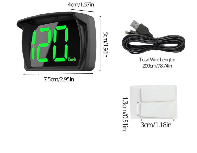 Y03 Автомобільний HUD-дисплей Універсальний GPS-спідометр - Ексклюзив для транскордонної торгівлі