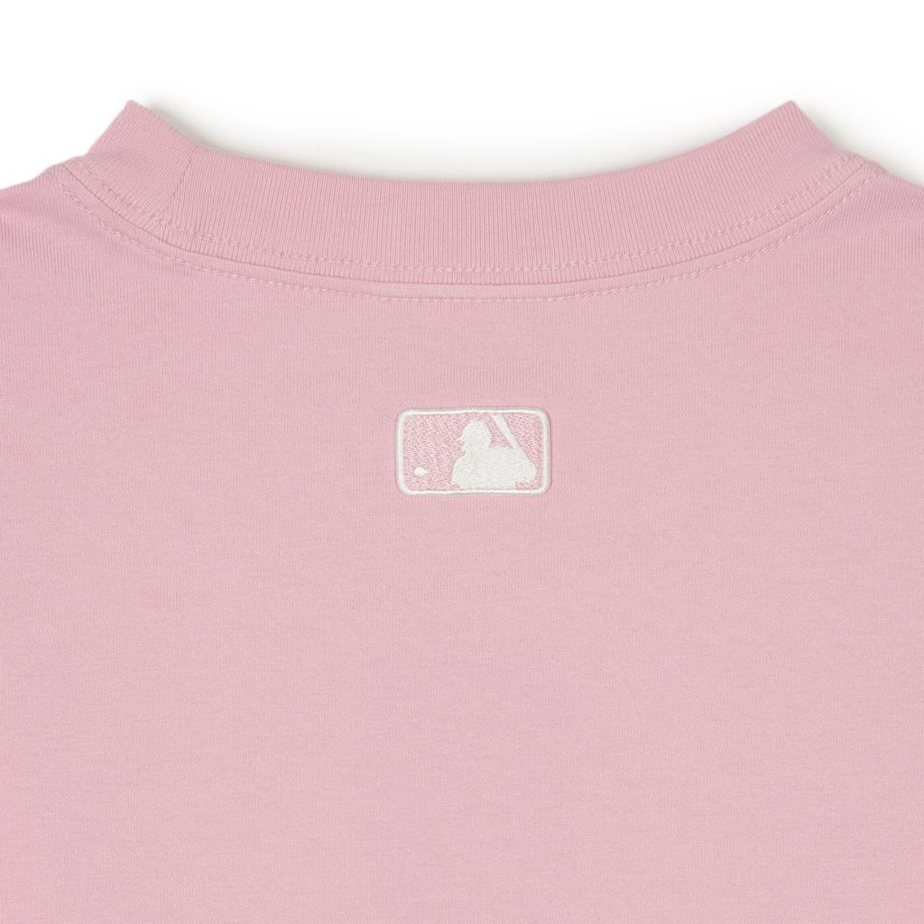 New MLB Los Angeles Dodgers T Shirts Unisex Pink 3ATSN0343-07PKM
