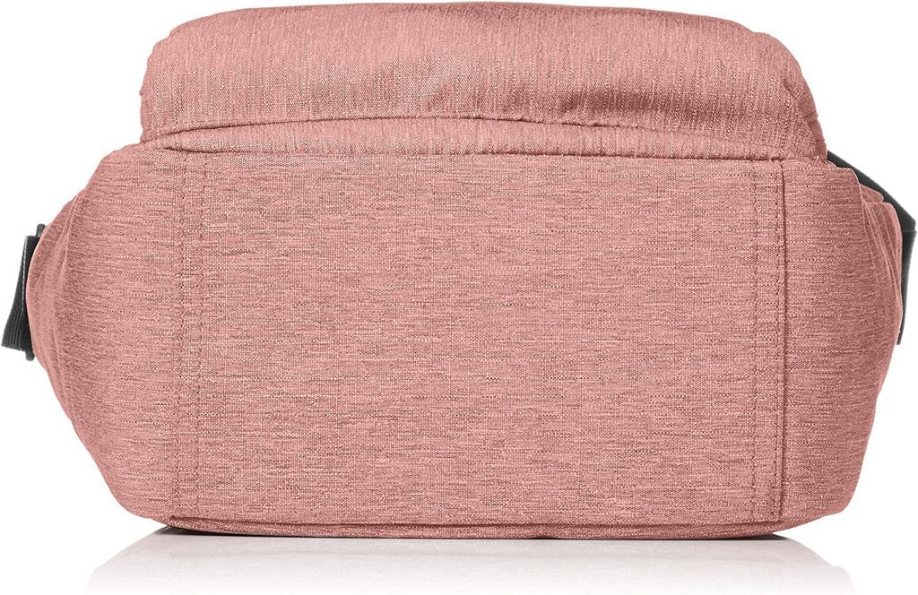 Anello TRACK ATH1812Z Vertical Shoulder Bag, A5 Size, Water-Repellent, Multi-Storage, Nude Pink