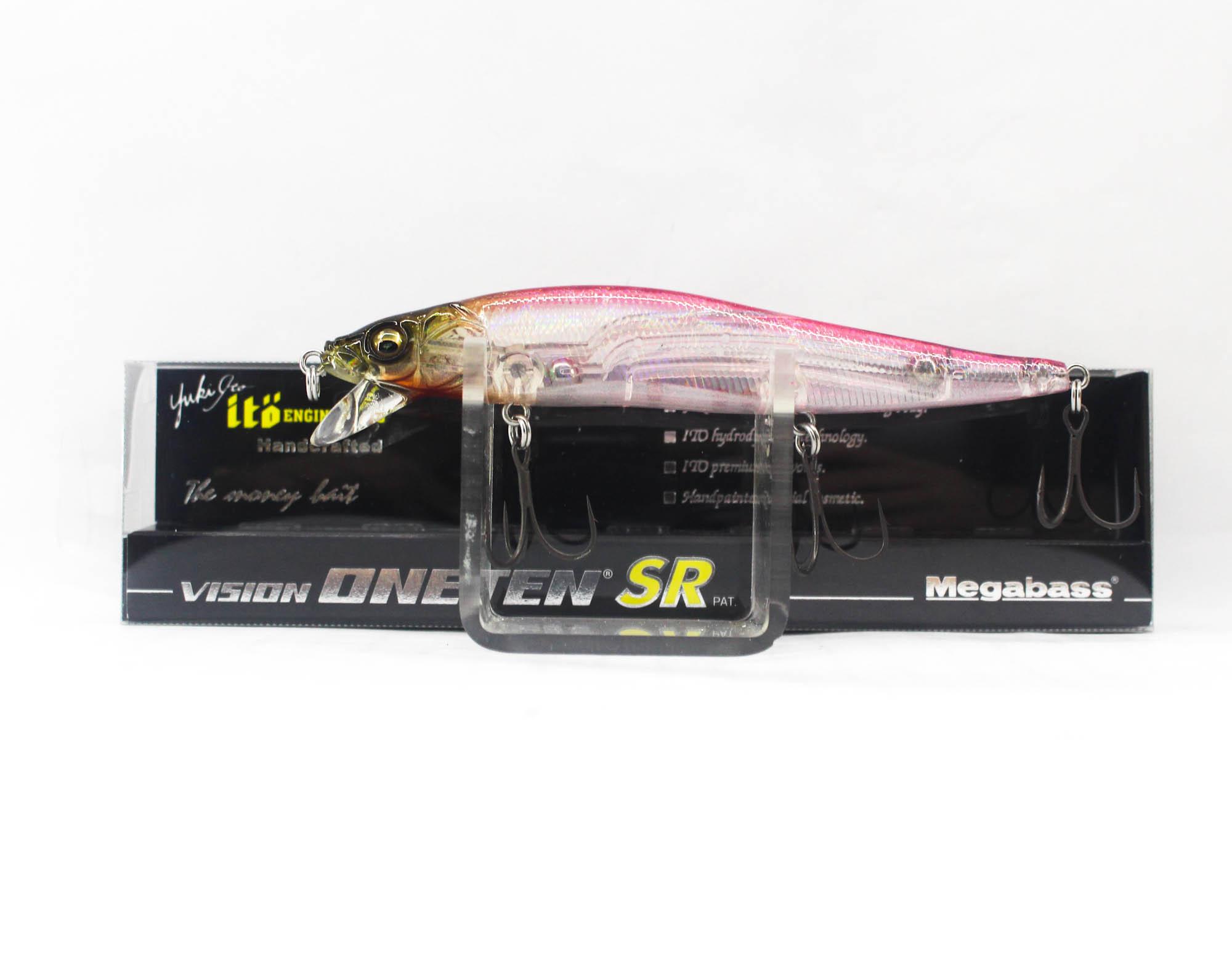 Megabass Vision 110 Oneten SR Slow Floating Lure GLX Cotton Wakasaki (0424)