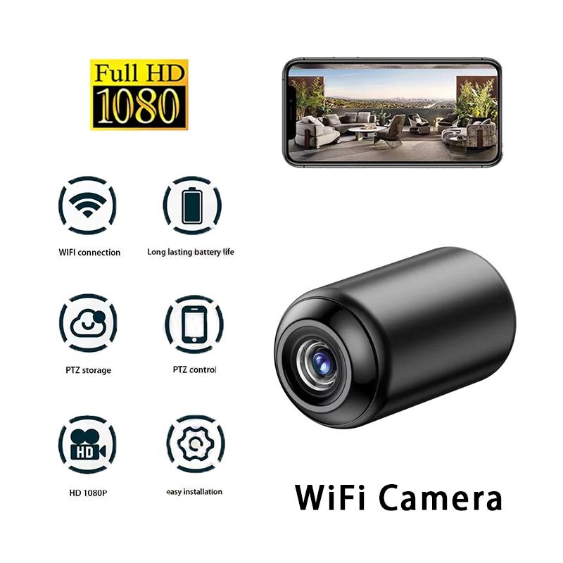 Drahtlose Kamera 1080p HD WLAN Nachtsicht Überwachungskamera Fern-Netzwerkmonitor