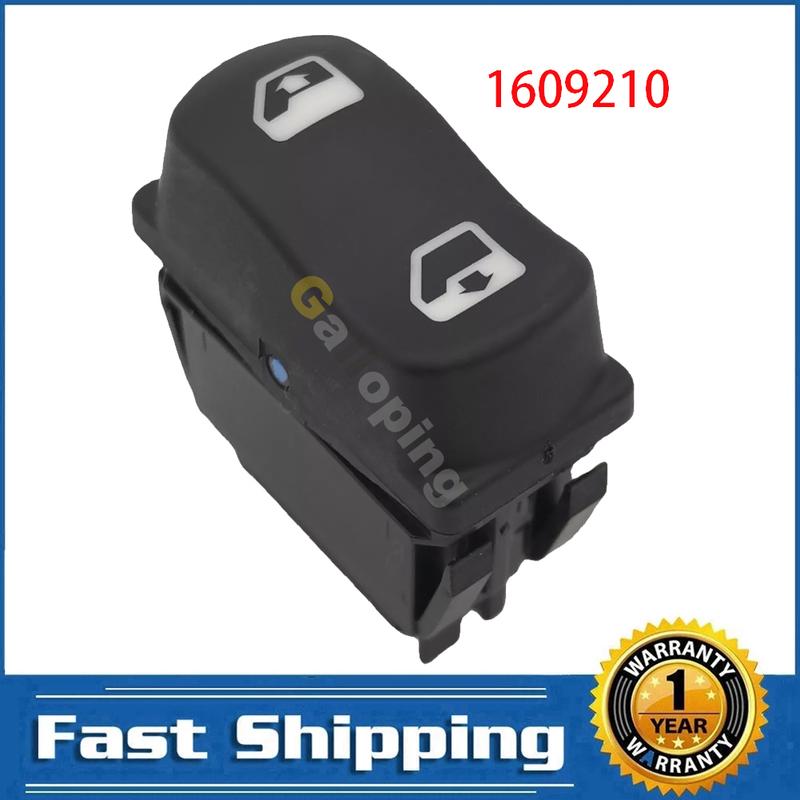 

For Peterbilt Truck Passenger Electric Power Window Control Switch Regulator Single Button 1609210 Car Accessories